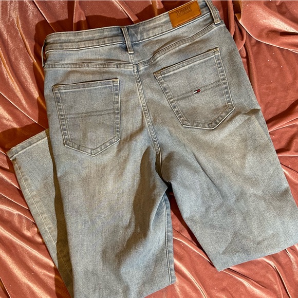 Tommy Hilfiger High Waisted Straight Leg Ankle Cropped Jeggings - Picture 2 of 10